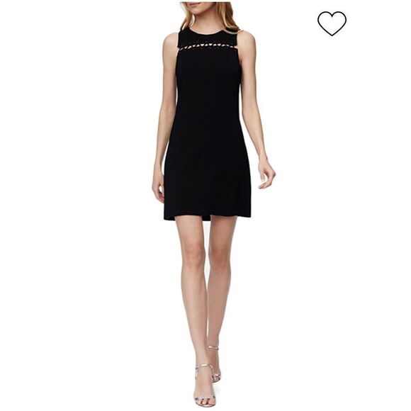 EUC Ramy Brook Sofia Dress Black Sz. 4 - Picture 4 of 12